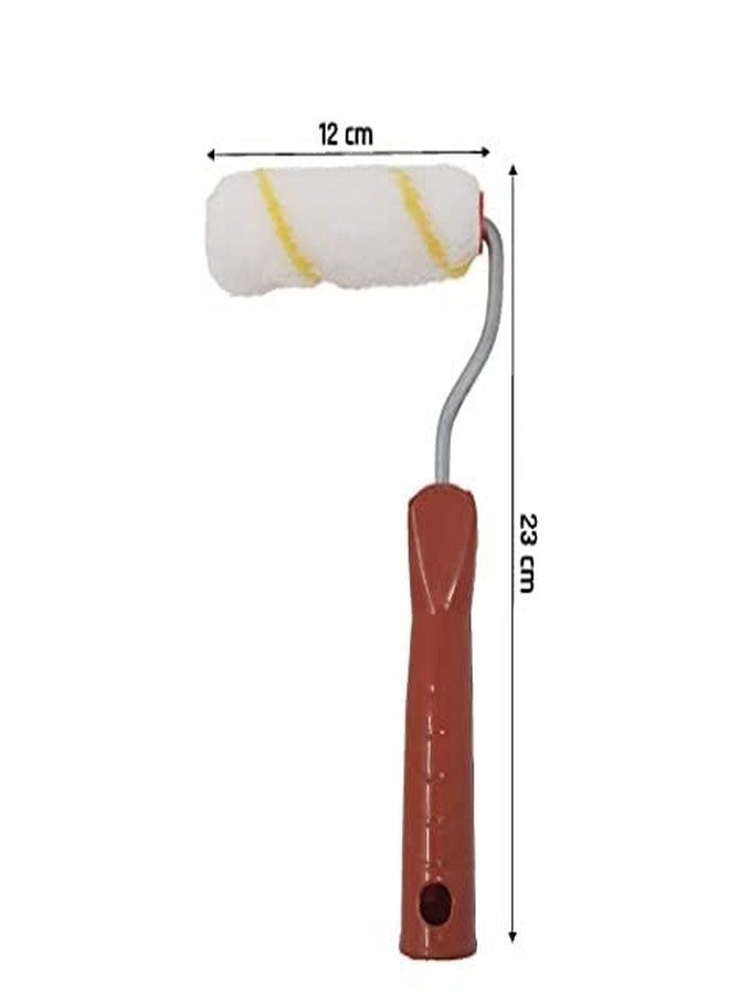 super brush 4inch Paint Roller for Smooth Finishing Texture Application (3roller+1handle) - Image 3